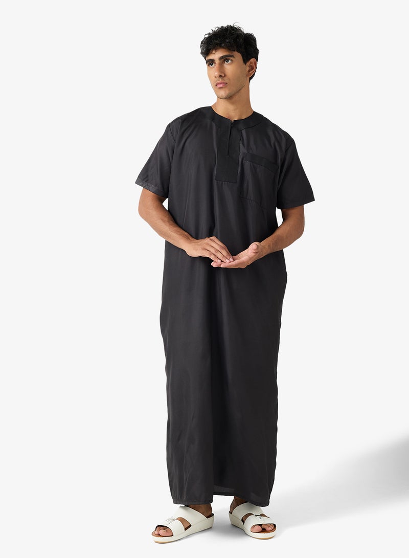 روبرت وود ثوب كلاسيكي بياقة مستديرة - Image 4